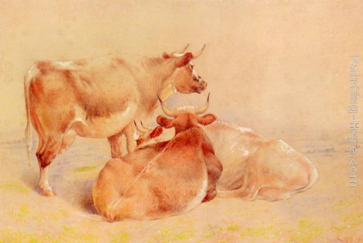 William Huggins Cattle Resting (2 of 2)